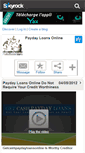 Mobile Screenshot of getcashpayday.skyrock.com