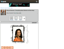 Tablet Screenshot of diary-of-omarion.skyrock.com