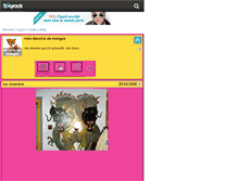 Tablet Screenshot of dessins-de-mangas.skyrock.com