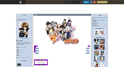Desktop Screenshot of narutoo-kakashi.skyrock.com