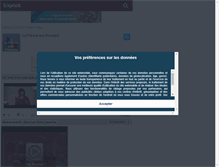 Tablet Screenshot of la-france-aux-francais.skyrock.com