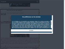 Tablet Screenshot of kidtonik-fan.skyrock.com