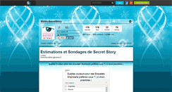 Desktop Screenshot of estimssecretstory.skyrock.com