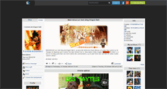 Desktop Screenshot of le-monde-de-dragonball-z.skyrock.com