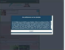 Tablet Screenshot of le-monde-de-dragonball-z.skyrock.com