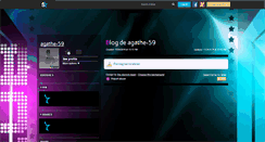 Desktop Screenshot of agathe-59.skyrock.com