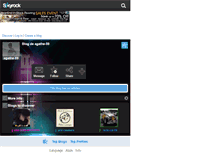 Tablet Screenshot of agathe-59.skyrock.com