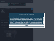Tablet Screenshot of metal-n-rock-baby.skyrock.com