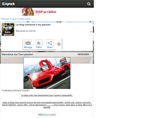 Tablet Screenshot of cars-passion.skyrock.com