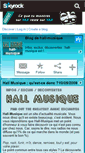 Mobile Screenshot of hall-musique.skyrock.com