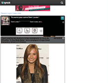 Tablet Screenshot of demi-lovato-sources.skyrock.com