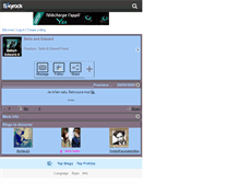 Tablet Screenshot of bellax-edward-x.skyrock.com