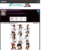 Tablet Screenshot of girls-generation-snsd.skyrock.com