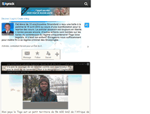 Tablet Screenshot of democratie2011.skyrock.com