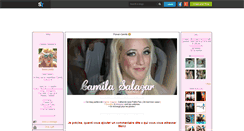 Desktop Screenshot of flower-camila.skyrock.com