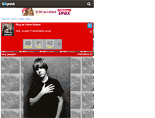 Tablet Screenshot of fiition-biieber.skyrock.com