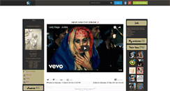 Desktop Screenshot of gaga-land-x3.skyrock.com