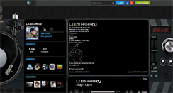 Desktop Screenshot of lil-em-official.skyrock.com