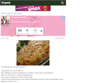 Tablet Screenshot of cuisinedegoulie.skyrock.com