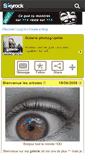 Mobile Screenshot of galerie-photographie.skyrock.com