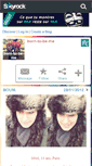 Mobile Screenshot of born-to-be-me.skyrock.com