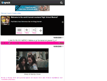Tablet Screenshot of hannah-hsm.skyrock.com