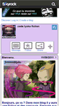 Mobile Screenshot of fictioncodelyoko.skyrock.com