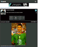 Tablet Screenshot of mrwan-chamakh.skyrock.com