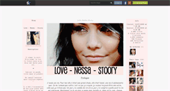 Desktop Screenshot of love-nessa-stoory.skyrock.com