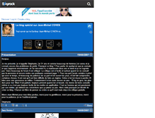 Tablet Screenshot of fandejeanmichelcohen.skyrock.com