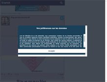 Tablet Screenshot of miss-love-du-69.skyrock.com