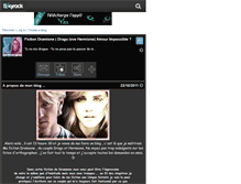 Tablet Screenshot of fanficdramione33.skyrock.com