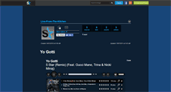 Desktop Screenshot of live-from-the-kitchen.skyrock.com