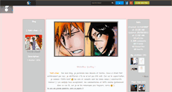 Desktop Screenshot of love-de-bleach.skyrock.com