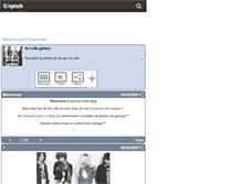 Tablet Screenshot of an-cafe-gallery.skyrock.com