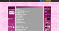 Desktop Screenshot of leblogdefandenatasha.skyrock.com