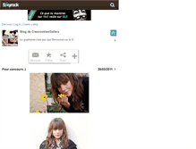 Tablet Screenshot of creacookiesgallery.skyrock.com