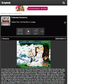 Tablet Screenshot of fullmetal-edward.skyrock.com