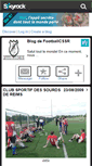 Mobile Screenshot of footballcssr.skyrock.com