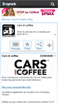 Mobile Screenshot of carsandcoffee.skyrock.com