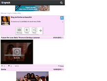 Tablet Screenshot of emilie-so-beautiful.skyrock.com