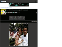 Tablet Screenshot of jenniferlovehewi.skyrock.com