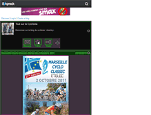 Tablet Screenshot of cyclisme06.skyrock.com