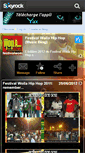 Mobile Screenshot of festivalwoilahiphop.skyrock.com