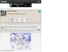 Tablet Screenshot of inuyasha95.skyrock.com