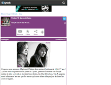 Tablet Screenshot of fiction1d-marionclaire.skyrock.com