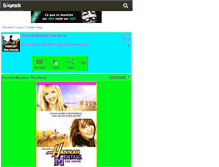 Tablet Screenshot of hannah-the-movie.skyrock.com