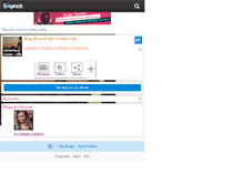 Tablet Screenshot of caroline----costa----zik.skyrock.com