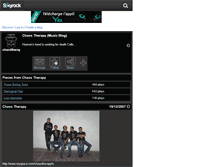 Tablet Screenshot of chaostherapy.skyrock.com