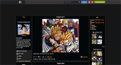 Desktop Screenshot of dbgt-jojo.skyrock.com